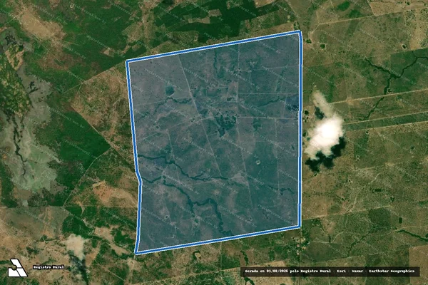Imagem de satélite de FAZENDA ALESSANDRA / Parcela 1 em Conceição do Lago-Açu - MA