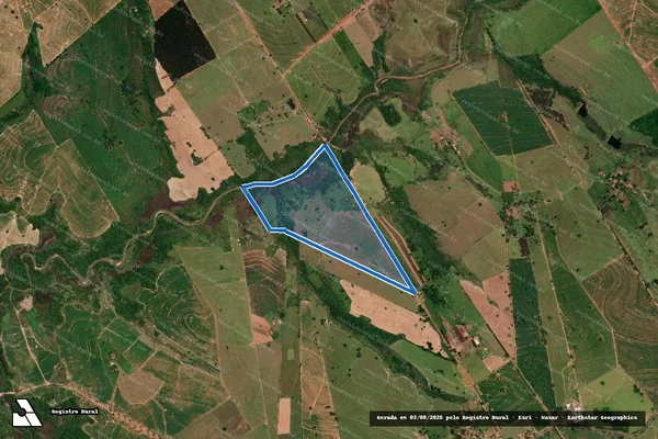 Imagem de satélite de Sitio Santo Antonio - Parcela 1 em Marília - SP