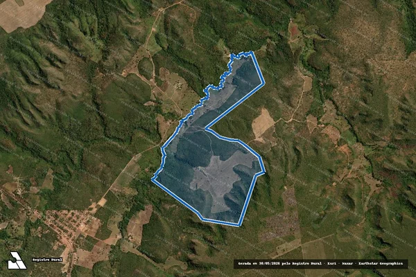Imagem de satélite de FAZENDA BARRA DA PINDAÍBA - FAZENDA BARRA DA PINDAÍBA em Tasso Fragoso - MA