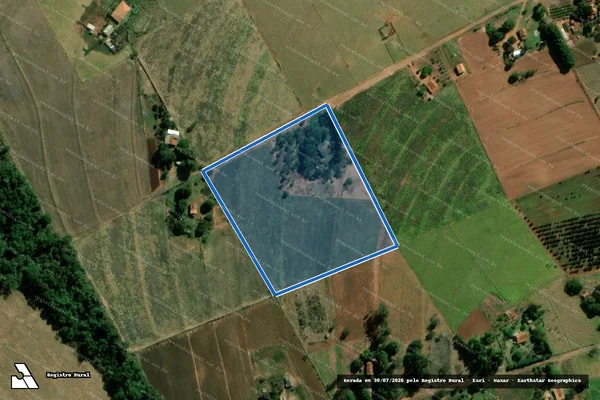 Imagem de satélite de Fazenda Rio Turvo - Parcela 30 em Espírito Santo do Turvo - SP
