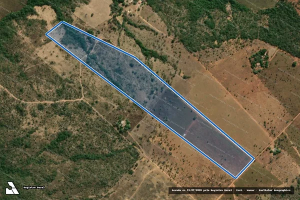 Imagem de satélite de PA JACINTO DURÃES LOTE 05 - Parte 1 em Padre Bernardo - GO