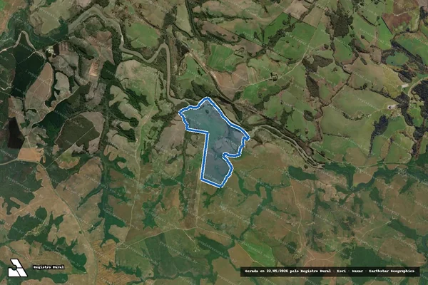 Imagem de satélite de FAZENDA MANDACAIA - Gleba A em Lapa - PR