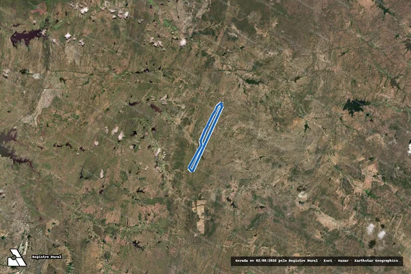 Imagem de satélite de FAZENDA TRAPIÁ - Parte 1 em Angicos - RN