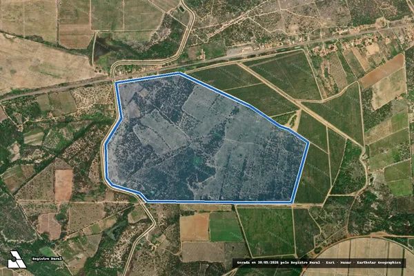 Imagem de satélite de Chacara Amcos - Chacara Amcos em Juazeiro - BA