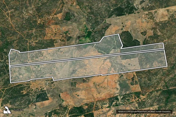 Imagem de satélite de Furna da Onça - PARCELA 03 em Caicó - RN