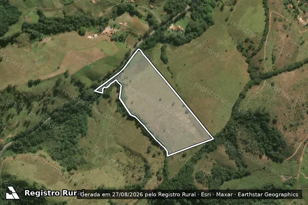 Imagem de satélite de Fazenda do Sengo - Fazenda do Sengo em Pouso Alto - MG