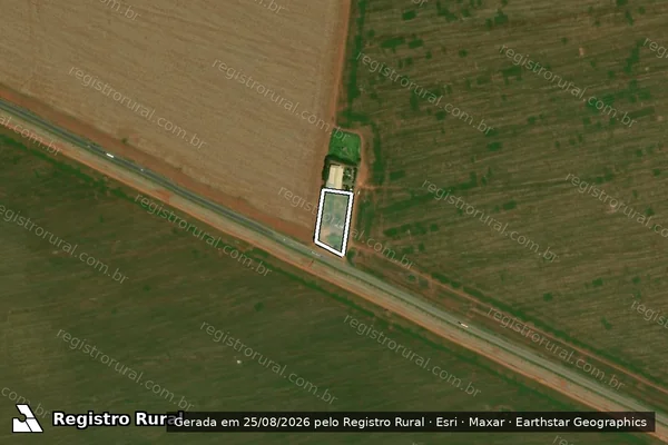 Imagem de satélite de Lote Gavea - em Chapadão do Sul - MS