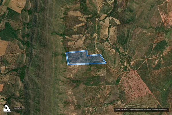 Imagem de satélite de LOTE 41 - PA RANCHARIA - 001 em Arinos - MG