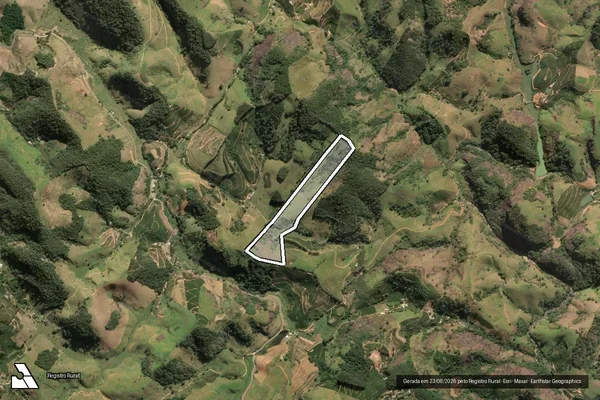 Imagem de satélite de PAIOL - Matrícula 4700 em Conceição do Castelo - ES