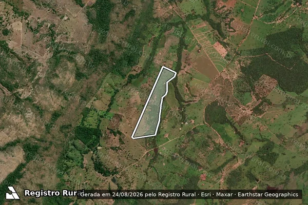 Imagem de satélite de LOTE 27 GL-B PROJETO DE ASSENTAMENTO FERRÃO I - LOTE 27 GL-B PROJETO DE ASSENTAMENTO FERRÃO I em Mutunópolis - GO