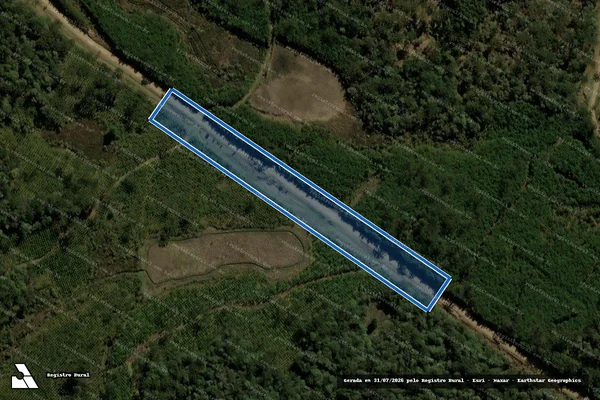 Imagem de satélite de FAZENDA SÃO JOÃO DAMO MATRÍCULA 4.792 - Gleba Estrada Municipal em Matos Costa - SC