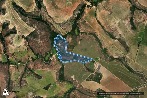 Imagem de satélite de FAZENDA SANTO ANTÔNIO DO MORRO LIMPO - 001 em João Pinheiro - MG