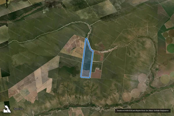 Imagem de satélite de Fazenda São Paulo - Fazenda São Paulo em São Desidério - BA