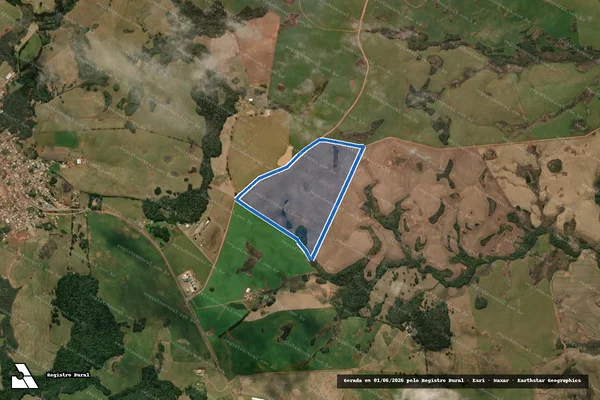 Imagem de satélite de Fazenda do Lageadinho 01 - Parcela 1 em Esmeralda - RS