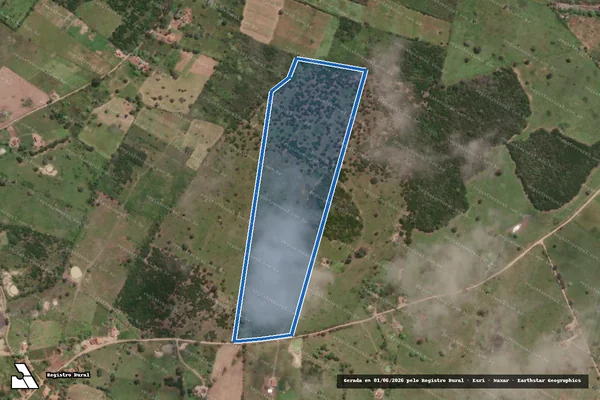 Imagem de satélite de Sítio Lagoa da Laje - PARCELA 02 em Cachoeirinha - PE