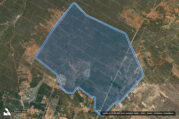 Imagem de satélite de FAZENDA ESCURINHO  LOTE-891 - Parte 1 em Cabrobó - PE