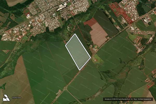Imagem de satélite de LOTE 379-AB - Gleba LOTE 379-AB em Campo Mourão - PR