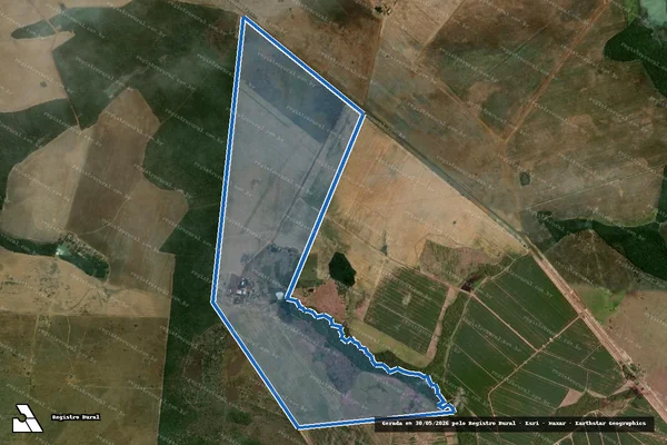 Imagem de satélite de Fazenda Vô Jorge, Parte Remanescente do Lote 17, Loteamento Marianópolis, Gleba 01, 1ª Etapa - Parte 1 em Marianópolis do Tocantins - TO