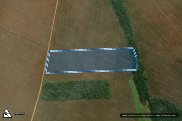 Imagem de satélite de FAZENDA PINDAÍBAS - PARTE 1 em Montividiu - GO