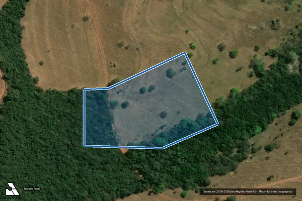 Imagem de satélite de FAZENDA BERRO DA RÊS - Fazenda Berro da Rês em Varjão de Minas - MG