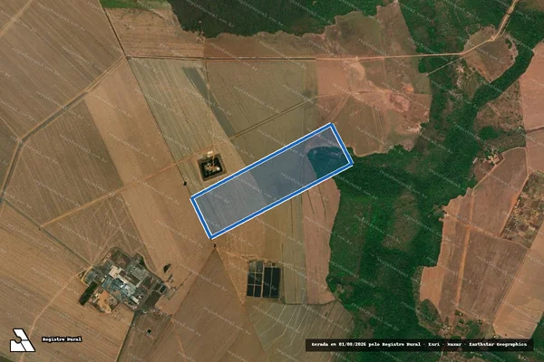 Imagem de satélite de Fazenda Santa Fe II - Santa Fe II em Diamantino - MT