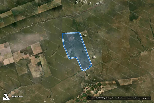 Imagem de satélite de FAZENDA CAPÃO DE CIMA  / Parte 1 em Correntina - BA