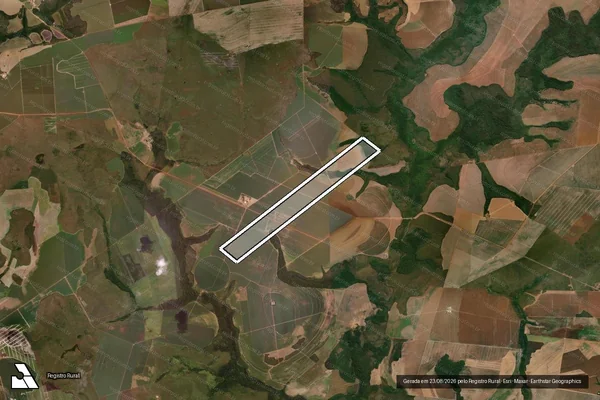 Imagem de satélite de Fazenda Sonho Dourado - Parte 1 em Santo Antônio do Leste - MT