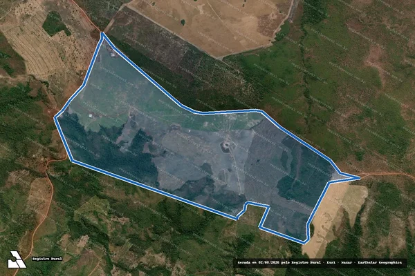 Imagem de satélite de FAZENDA BACURIZAL - Parte 1 em Carolina - MA