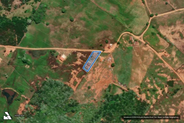 Imagem de satélite de SÍTIO CATOLÉ ? LOTE 0248 - Parte 1 em Ereré - CE