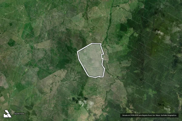 Imagem de satélite de Fazenda Maria Nilza - Parte 1 em Itaju do Colônia - BA