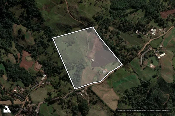 Imagem de satélite de FAZENDA JACO BISATTO - FAZENDA JACO BISATTO em Ponte Serrada - SC