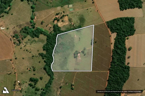 Imagem de satélite de FAZENDA CACHOEIRA - 001 em Itaberaí - GO
