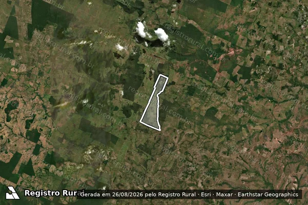 Imagem de satélite de FAZENDA LAGEADO - FAZENDA LAGEADO PARTE 1 em Rio Maria - PA