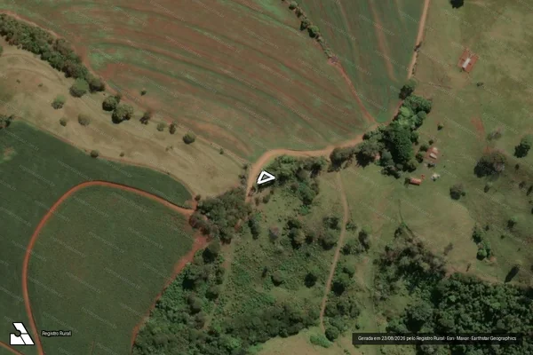 Imagem de satélite de LOTE Nº 231 - Parte 3 em Mandaguari - PR