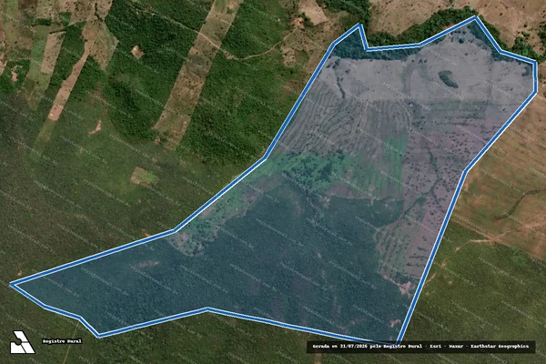 Imagem de satélite de FAZENDA SANTA HELENA - Parcela 1 em Grajaú - MA