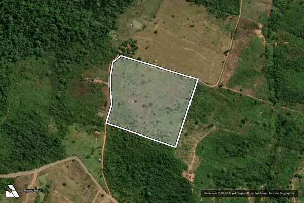 Imagem de satélite de PA VALENTIM SERRA ? LOTE 52A - Parte 2 em Marabá - PA
