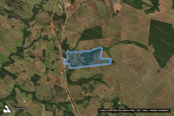 Imagem de satélite de Fazenda São Judas Tadeu / Parte 1 em Rondonópolis - MT