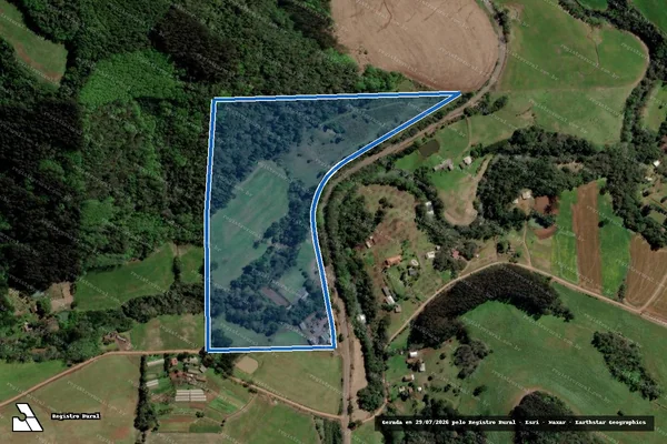 Imagem de satélite de Parte do Lote Rural nº 82 - PARCELA 02 em Erechim - RS