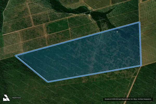 Imagem de satélite de FAZENDA ESTÁDIO - Parte 1 em União do Sul - MT