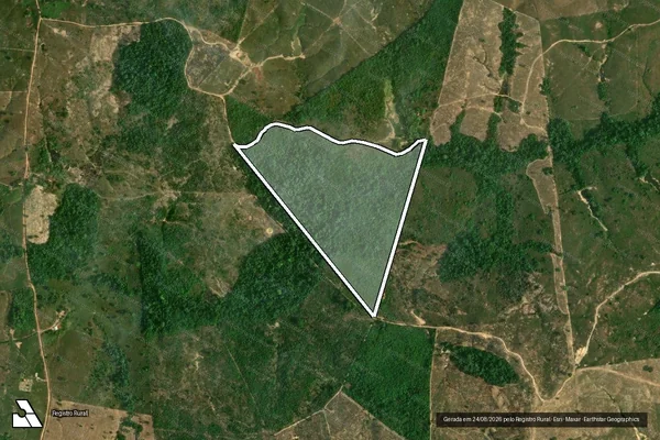 Imagem de satélite de PA BELO MIRAR ? LOTE 05 - LOTE 05 - PARTE B em Eldorado do Carajás - PA