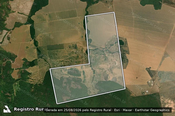Imagem de satélite de FAZENDA SÃO VICENTE - FAZENDA SÃO VICENTE em Terra Nova do Norte - MT