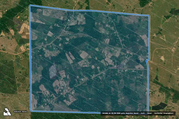 Imagem de satélite de Polo Agroflorestal Wilson Pinheiro em Rio Branco - AC