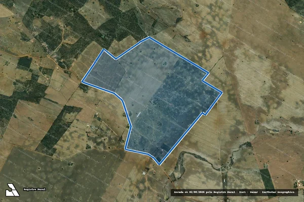 Imagem de satélite de FAZENDA CANSANCAO - 1 em Coronel João Sá - BA