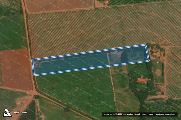 Imagem de satélite de ESTÂNCIA BOA ESPERANÇA - ESTÂNCIA BOA ESPERANÇA 4 em Marapoama - SP