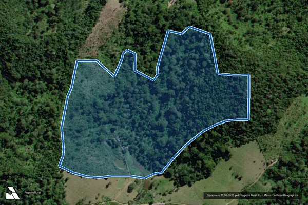 Imagem de satélite de Fazenda Redenção - Parcela 1 em Ibirataia - BA