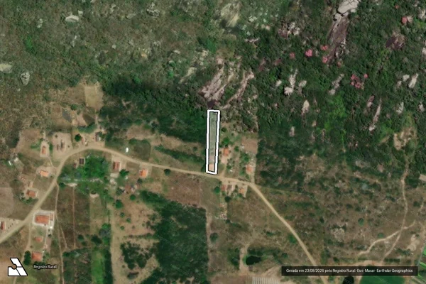Imagem de satélite de SITIO CAIXA DAGUA - Parte 1 em Queimadas - PB