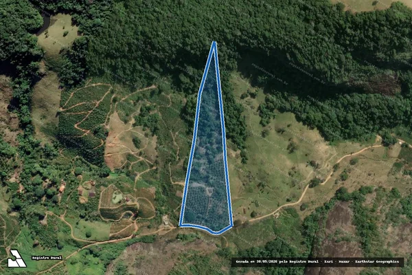 Imagem de satélite de BOCAINA - BOCAINA - PARTE 1 em Mimoso do Sul - ES