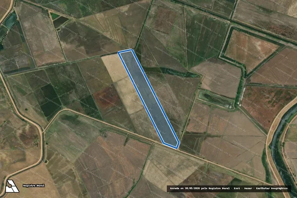 Imagem de satélite de Lote 279 - Quadra 41 - Parte 1 em Igreja Nova - AL