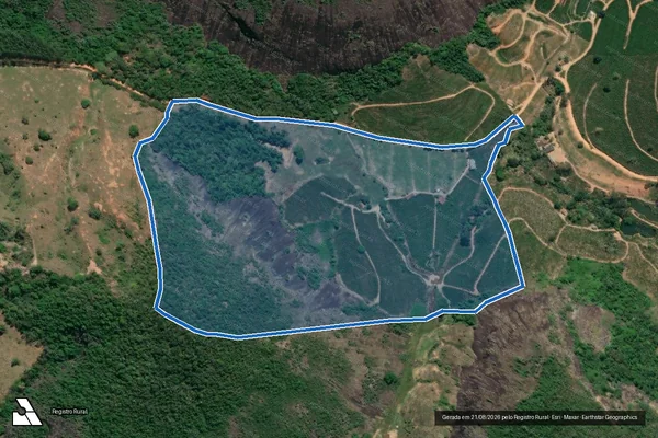 Imagem de satélite de Sítio Ouro Verde - Parte 2 em Santa Rita do Itueto - MG