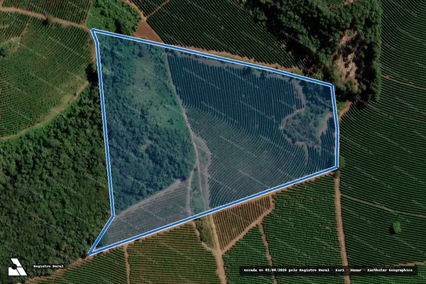 Imagem de satélite de SÍTIO FREITAS - PARTE 4 em Ibiraci - MG
